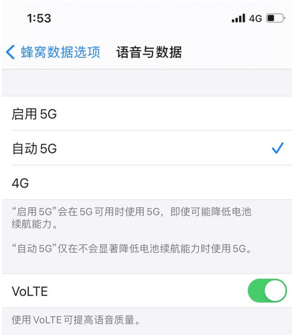 靖江苹果手机维修分享iPhone12如何关闭5g网络 